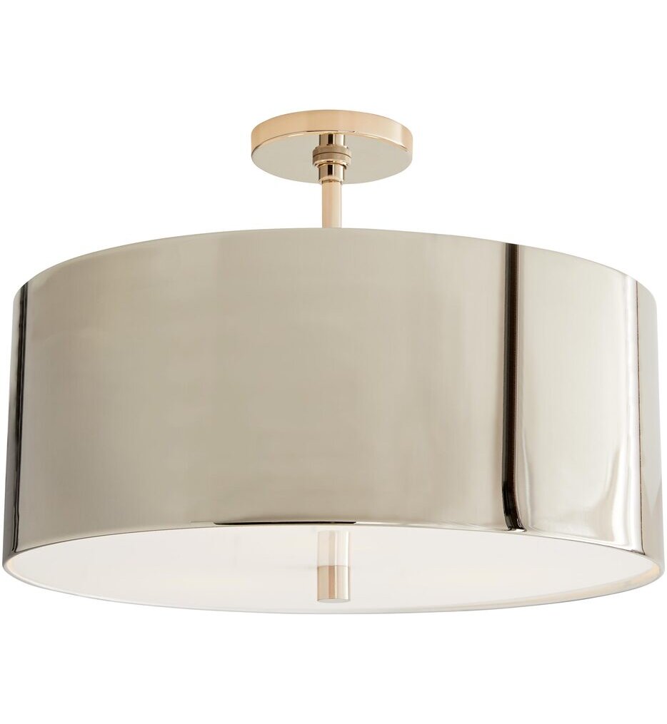 Tarbell 19.5" Semi-Flush