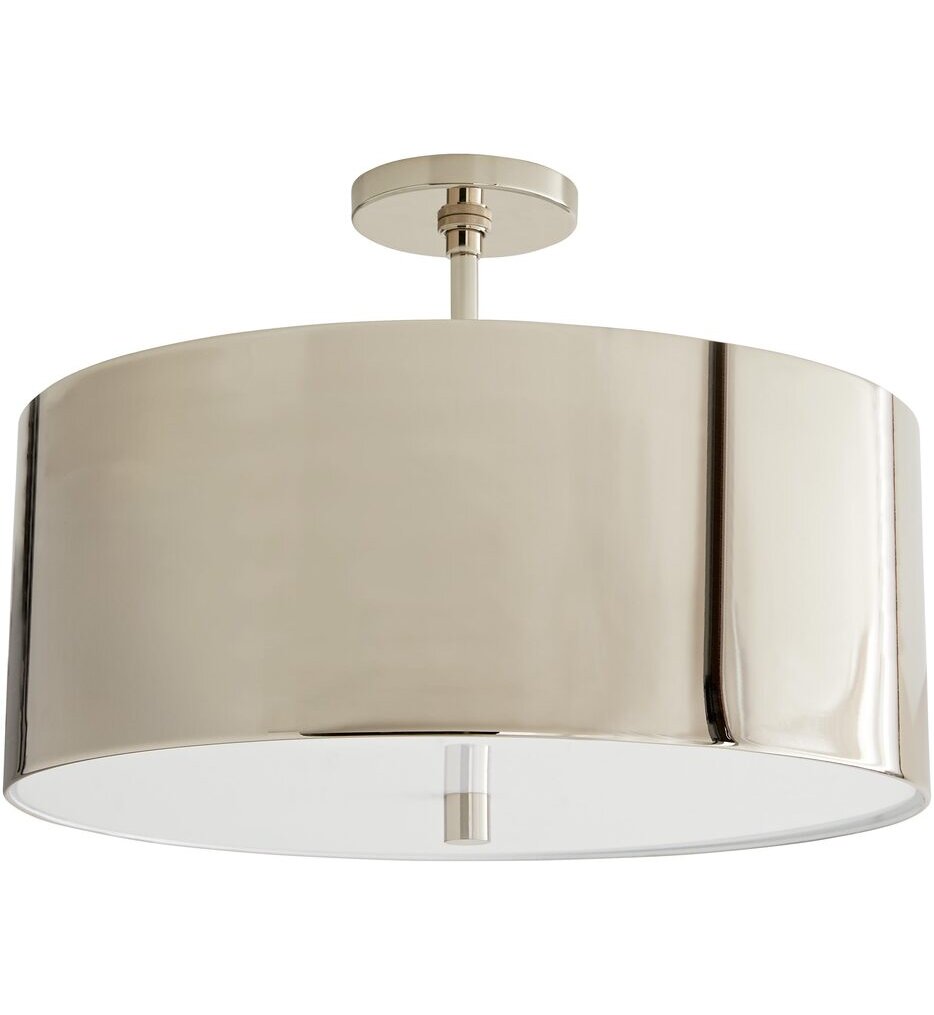 Tarbell 19.5" Semi-Flush