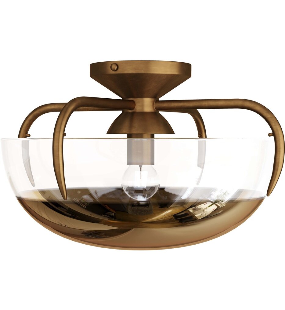 Corona 14" Flush Mount
