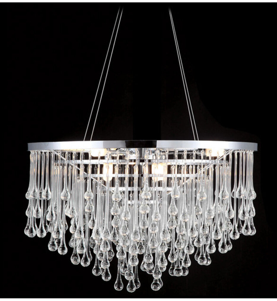 Avenue Lighting - HF1809-PN - Hollywood Boulevard 22" Chandelier