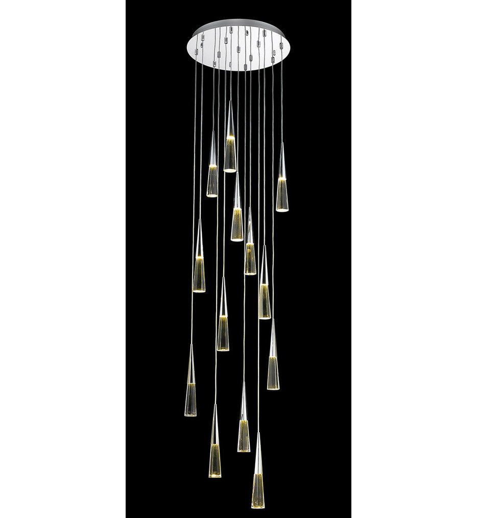 Avenue Lighting - HF3813-CH - Avalon  22" Chandelier