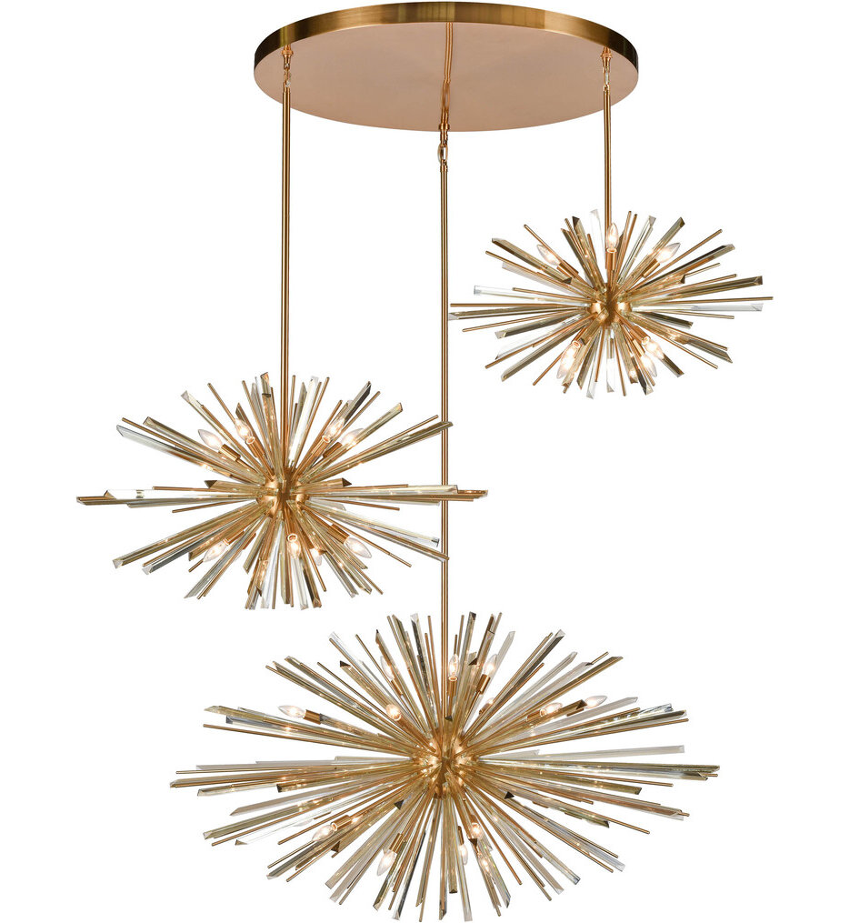 Avenue Lighting - HF8303-AB - Palisades Avenue 82" Chandelier