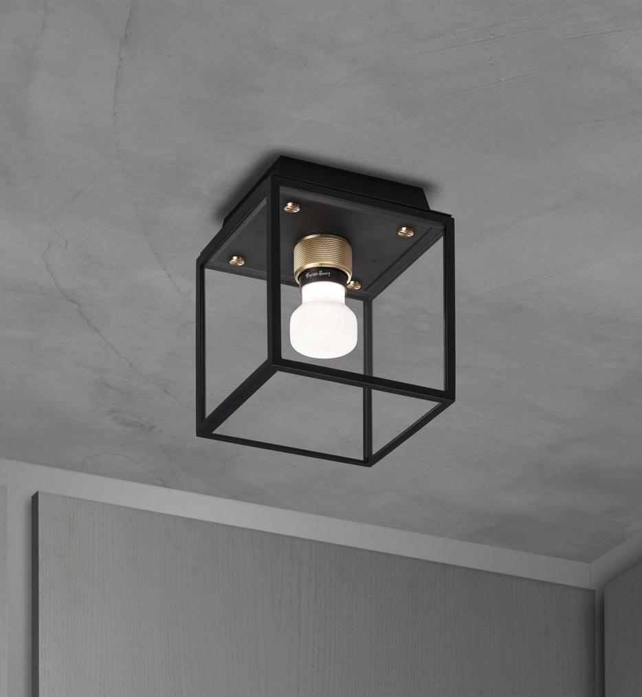 Buster & Punch - Caged 6.8-inch Outdoor Flush Mount