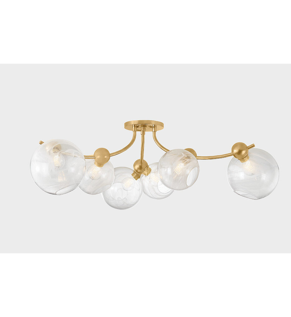 Astraia 54" Semi Flush