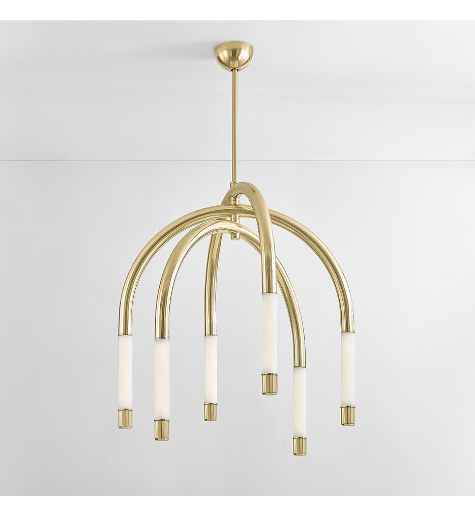 Zeme 33.75" Chandelier