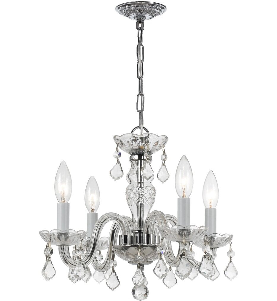 Traditional Crystal 15" Chandelier