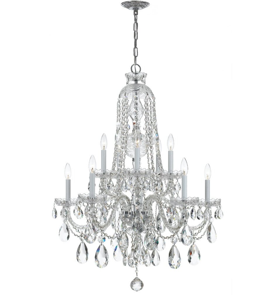 Traditional Crystal 32" Chandelier