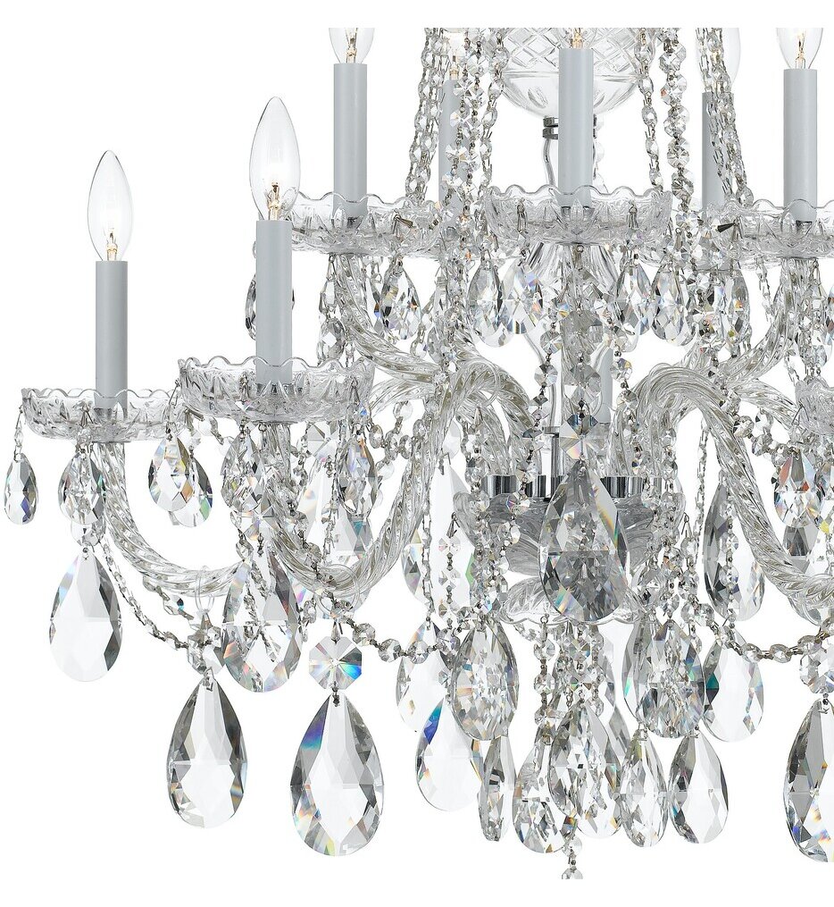 Traditional Crystal 32" Chandelier