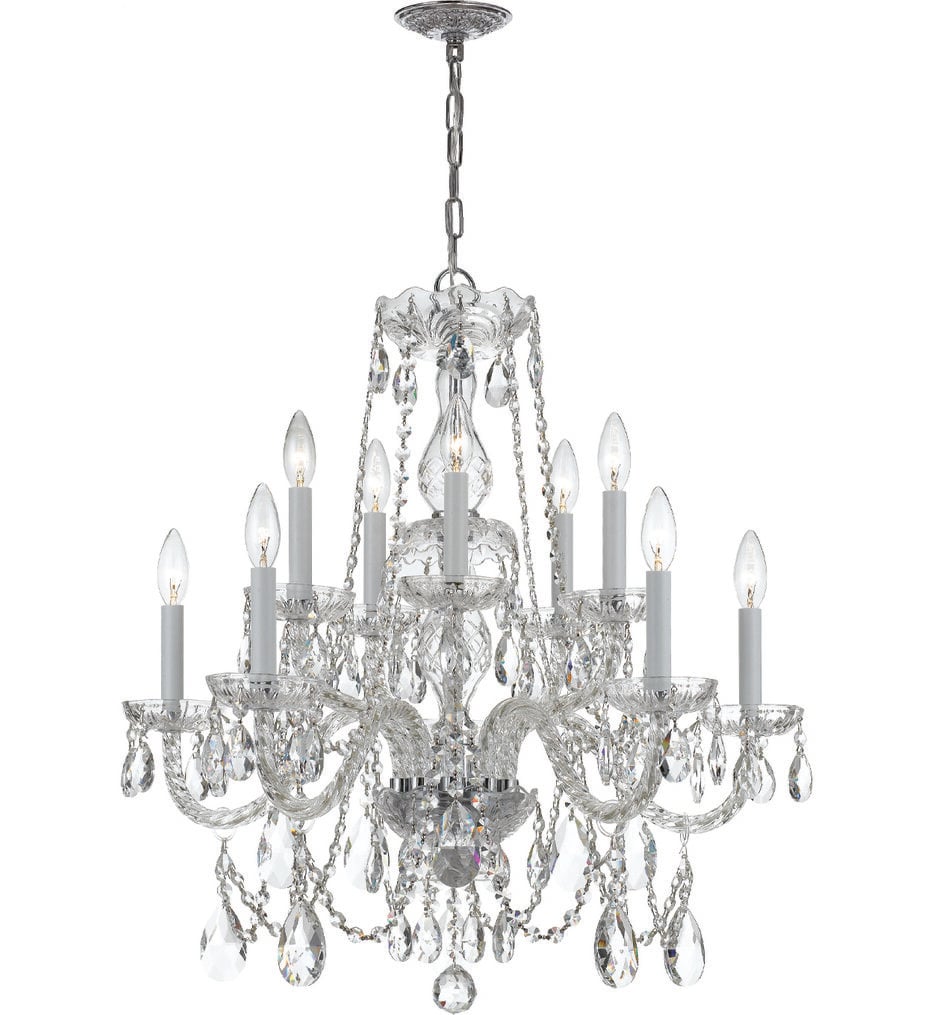 Traditional Crystal 26" Chandelier