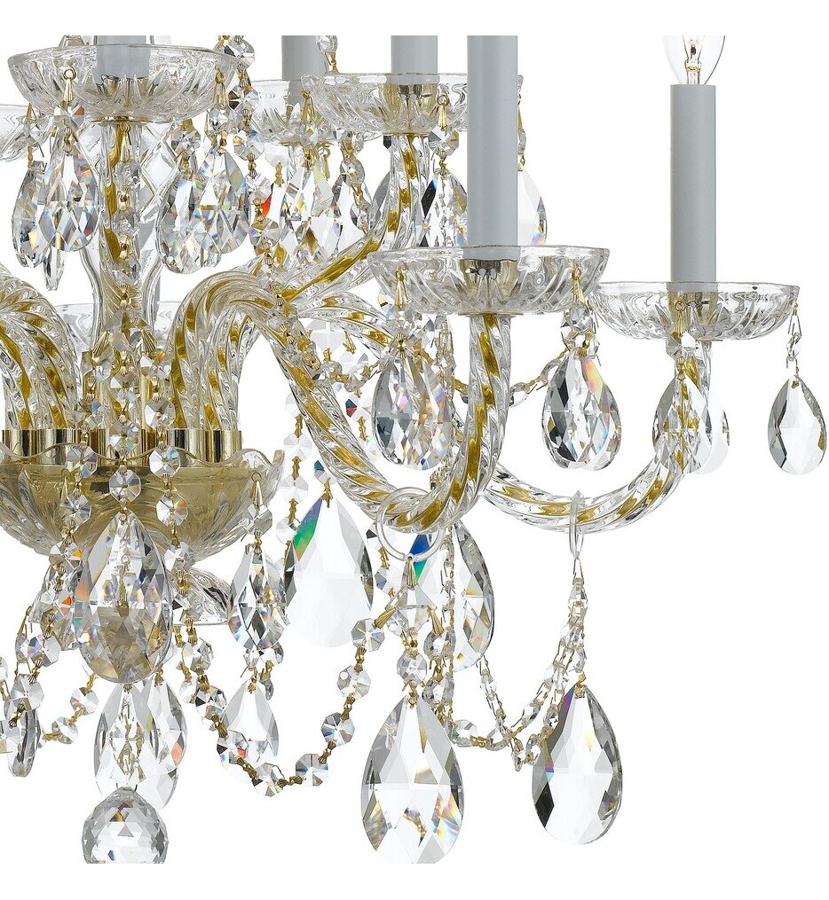Traditional Crystal 26" Chandelier