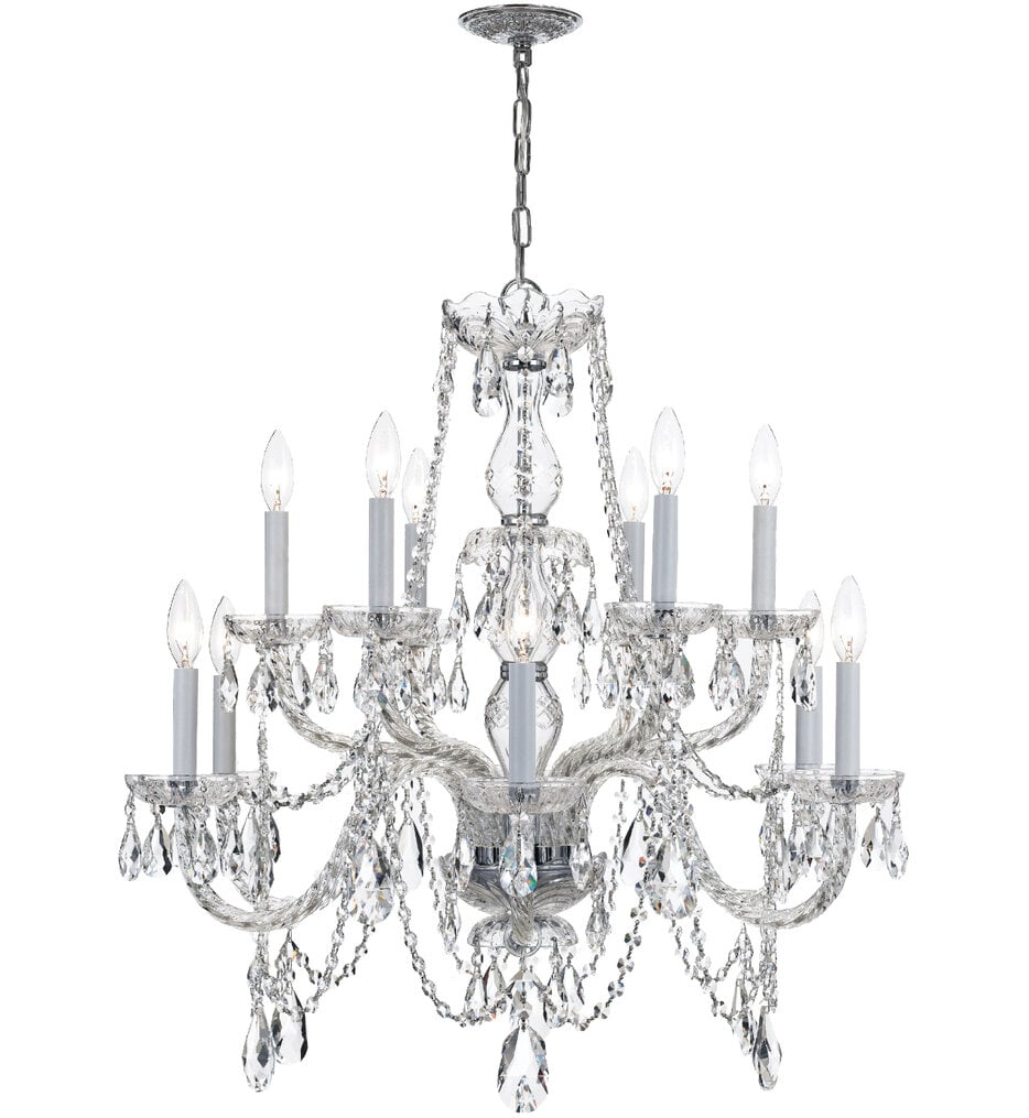 Traditional Crystal 31" Chandelier