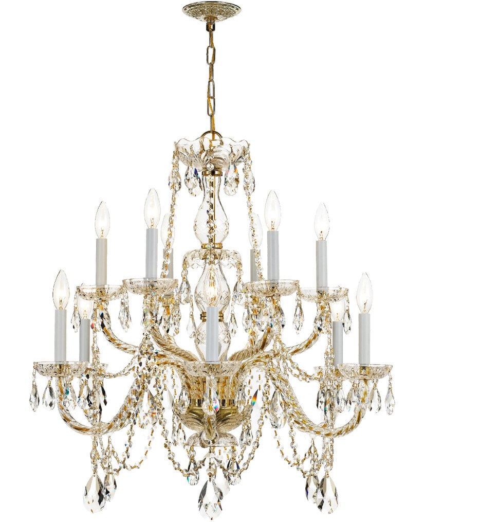Traditional Crystal 31" Chandelier