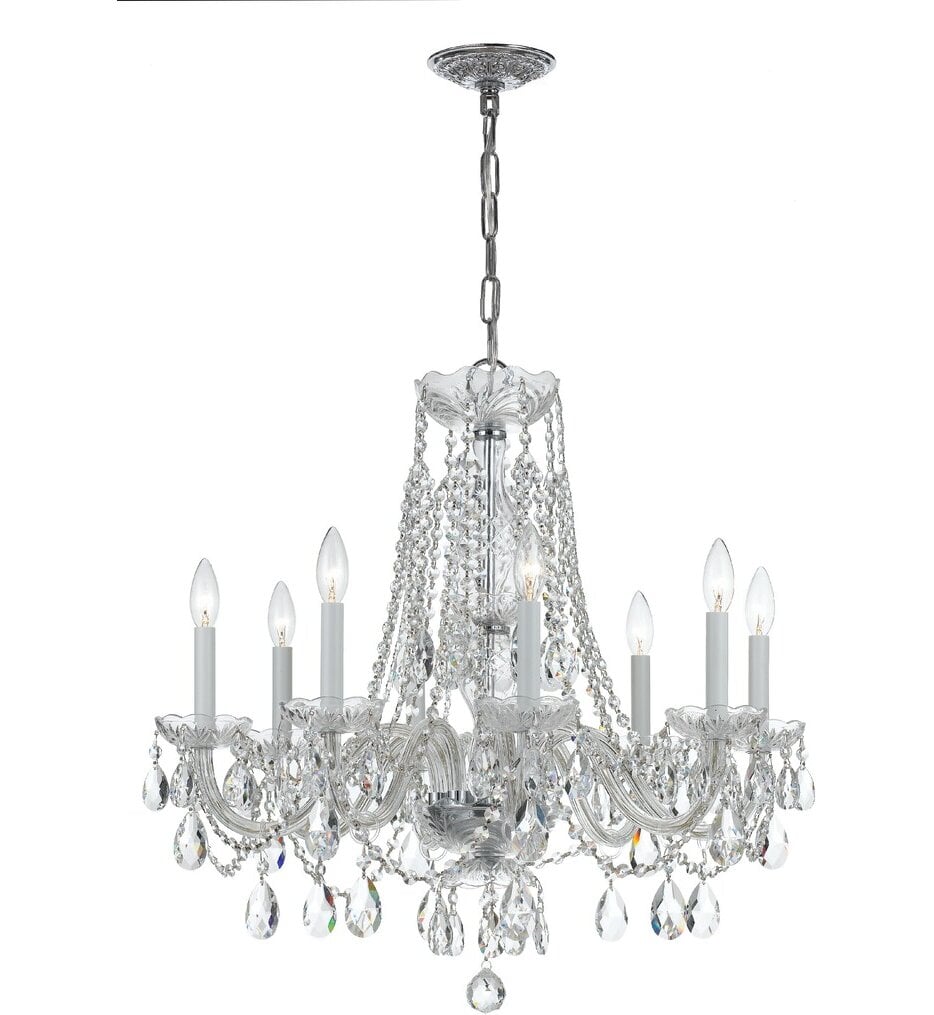 Traditional Crystal 26" Chandelier