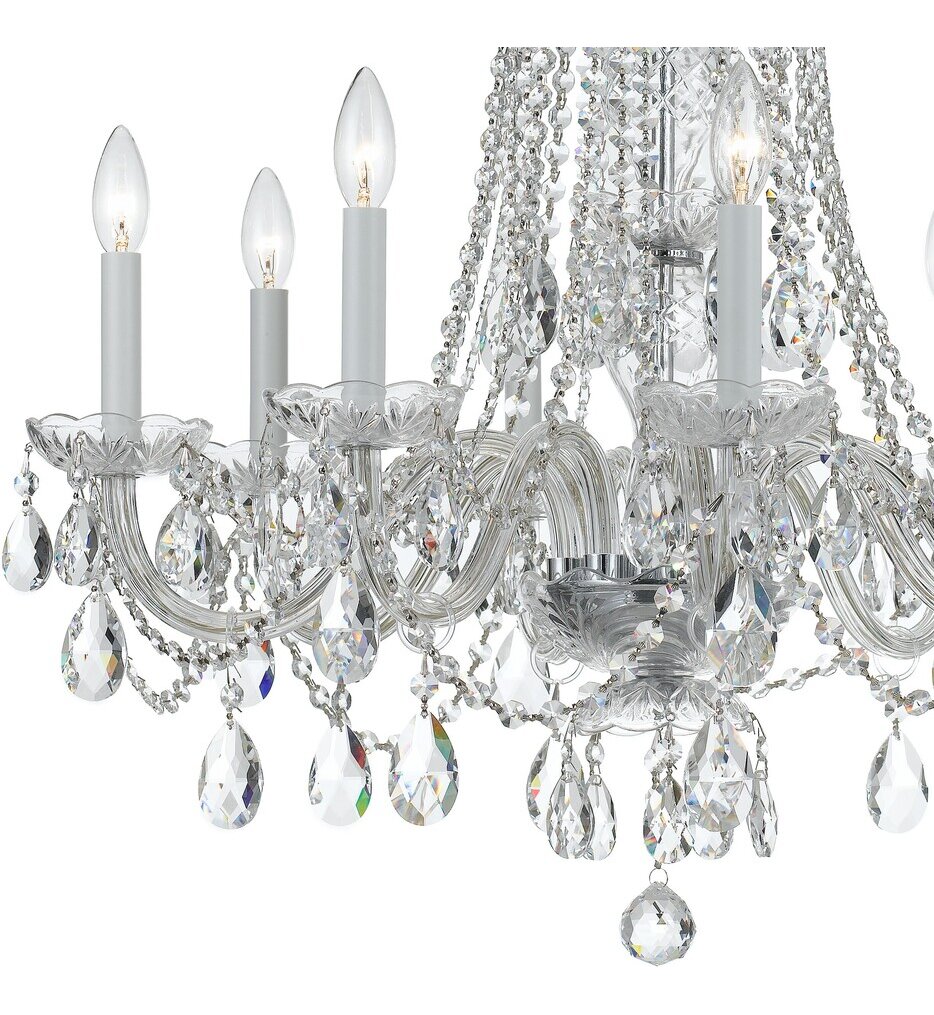 Traditional Crystal 26" Chandelier