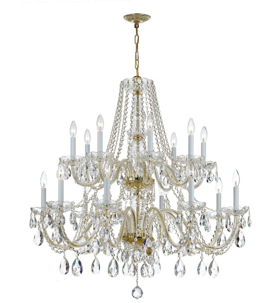Traditional Crystal 37" Chandelier