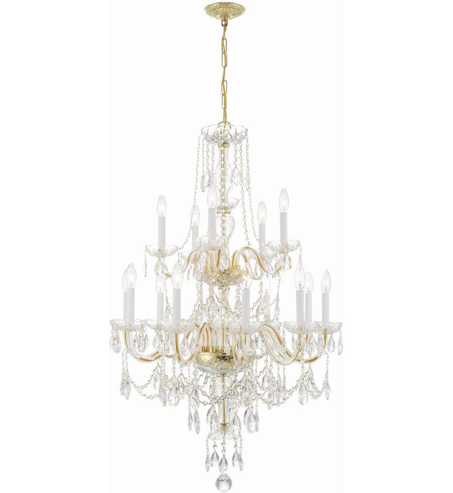 Traditional Crystal 32" Chandelier