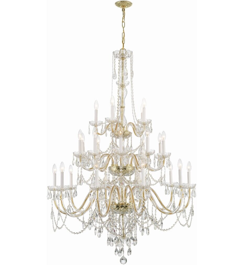 Traditional Crystal 45" Chandelier