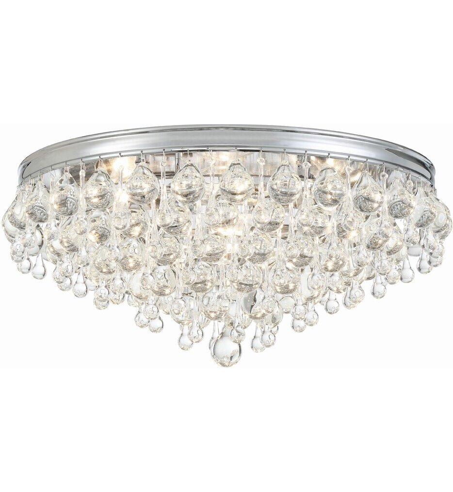 Crystorama - Calypso 20" Flush Mount