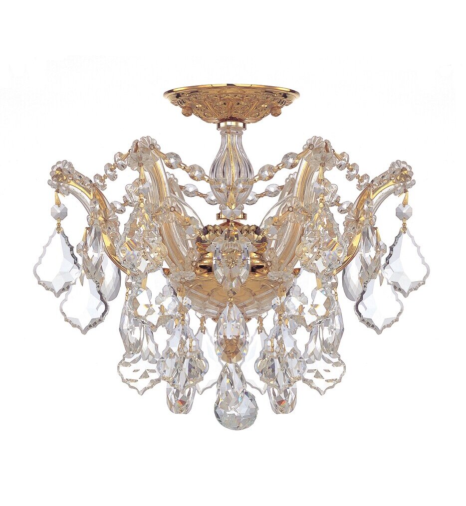 Crystorama - Maria Theresa 13.5" Semi Flush