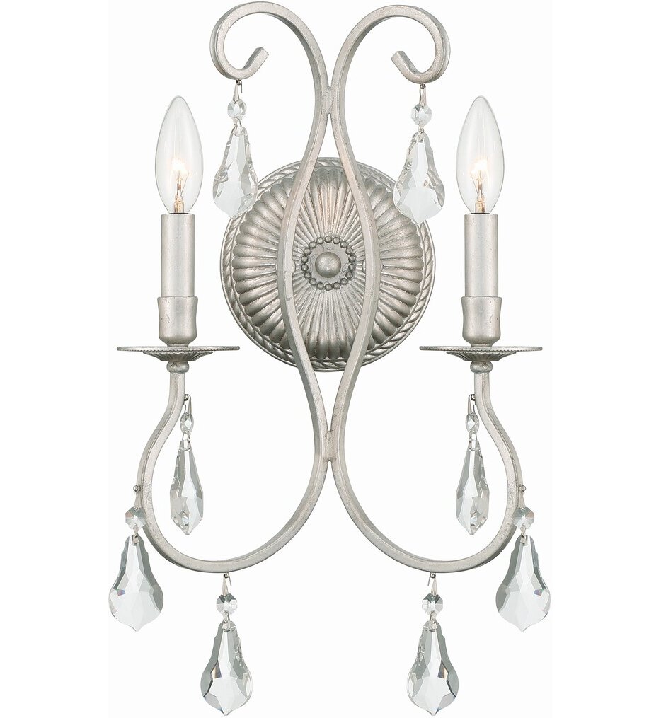 Crystorama - Ashton 18.25" Wall Sconce