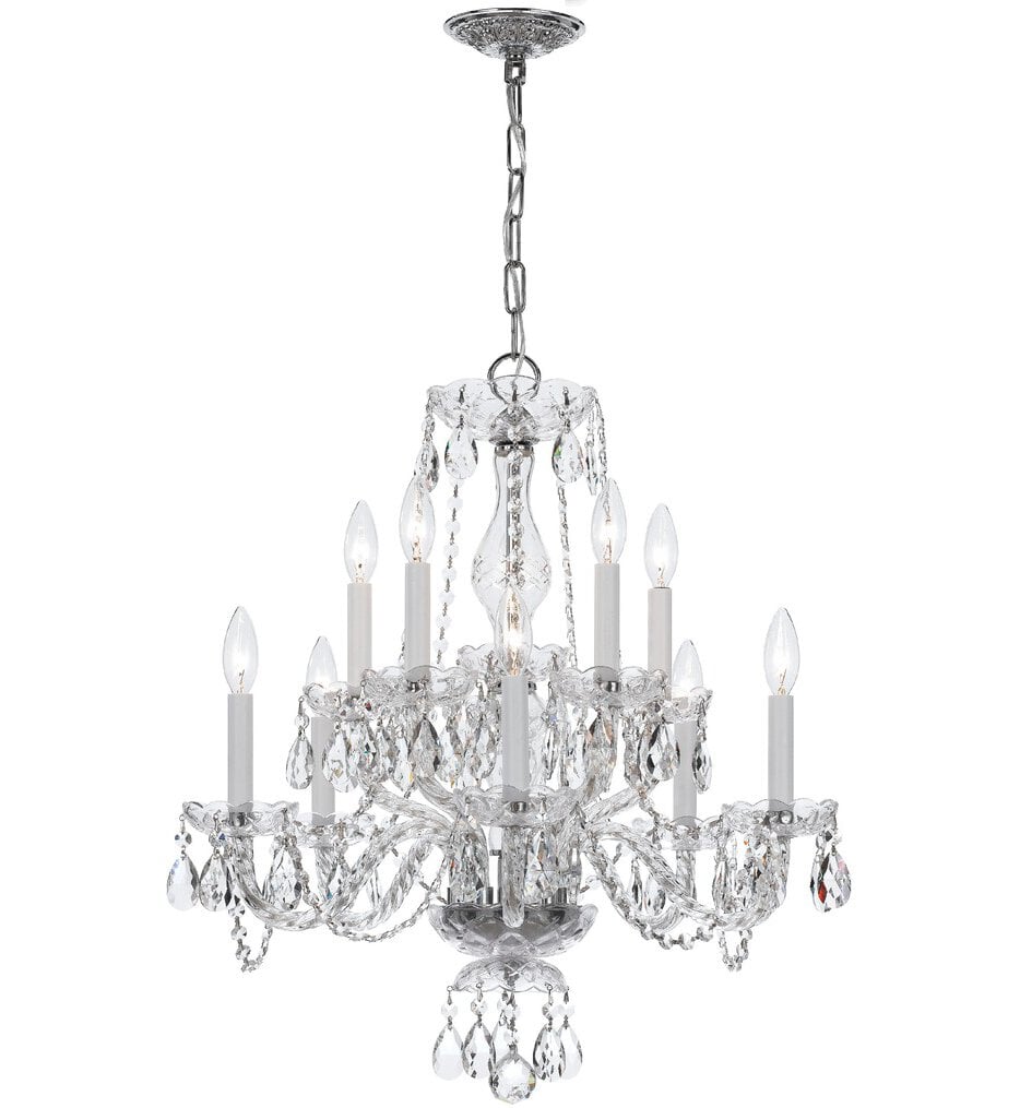 Traditional Crystal 23" Chandelier
