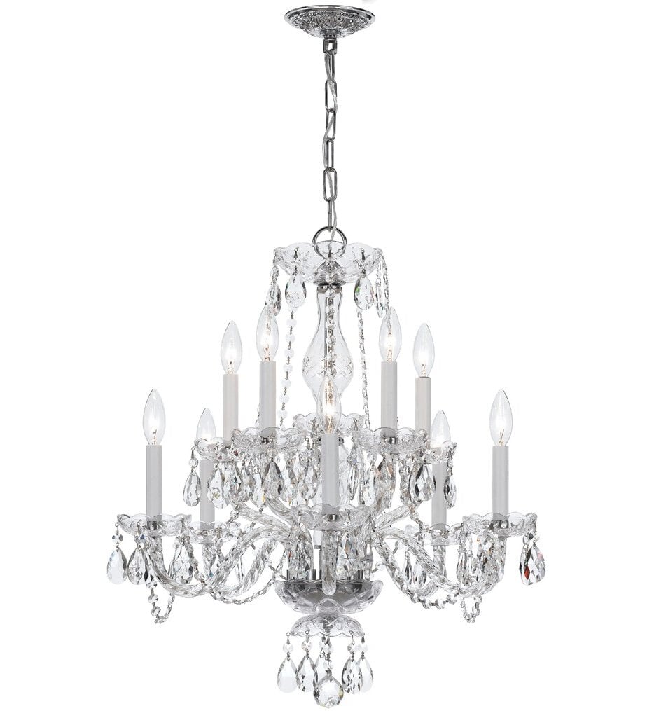 Traditional Crystal 23" Chandelier