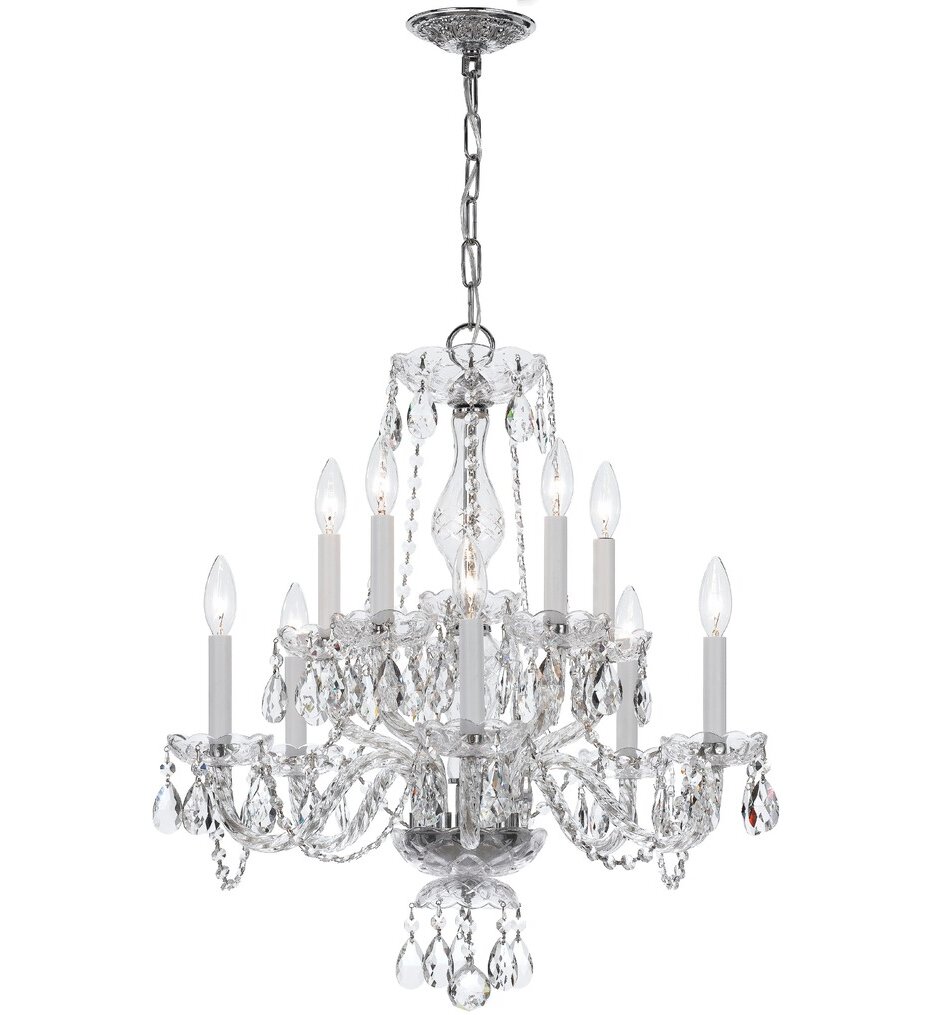 Traditional Crystal 23" Chandelier