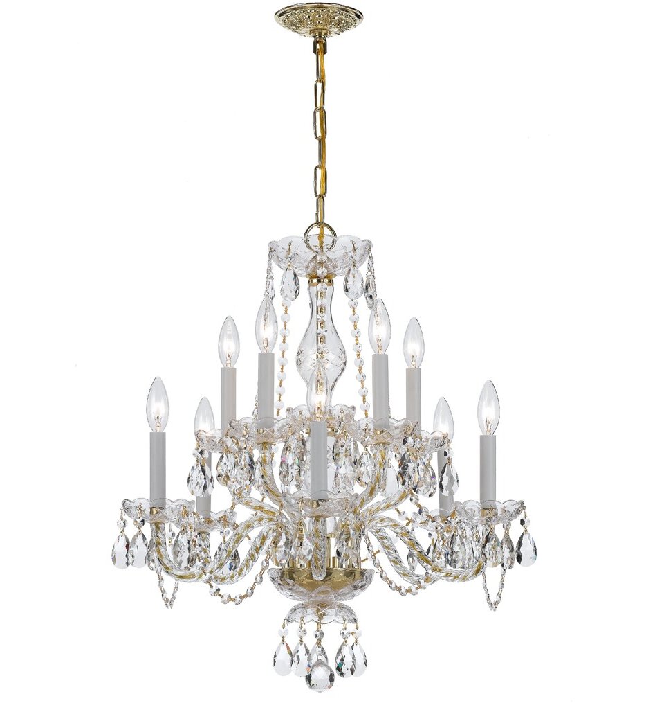 Traditional Crystal 23" Chandelier