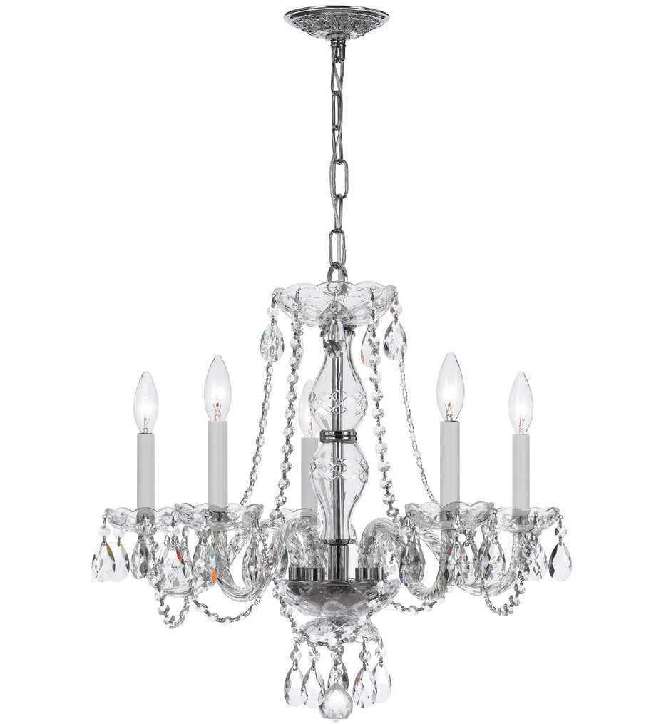 Traditional Crystal 21" Chandelier