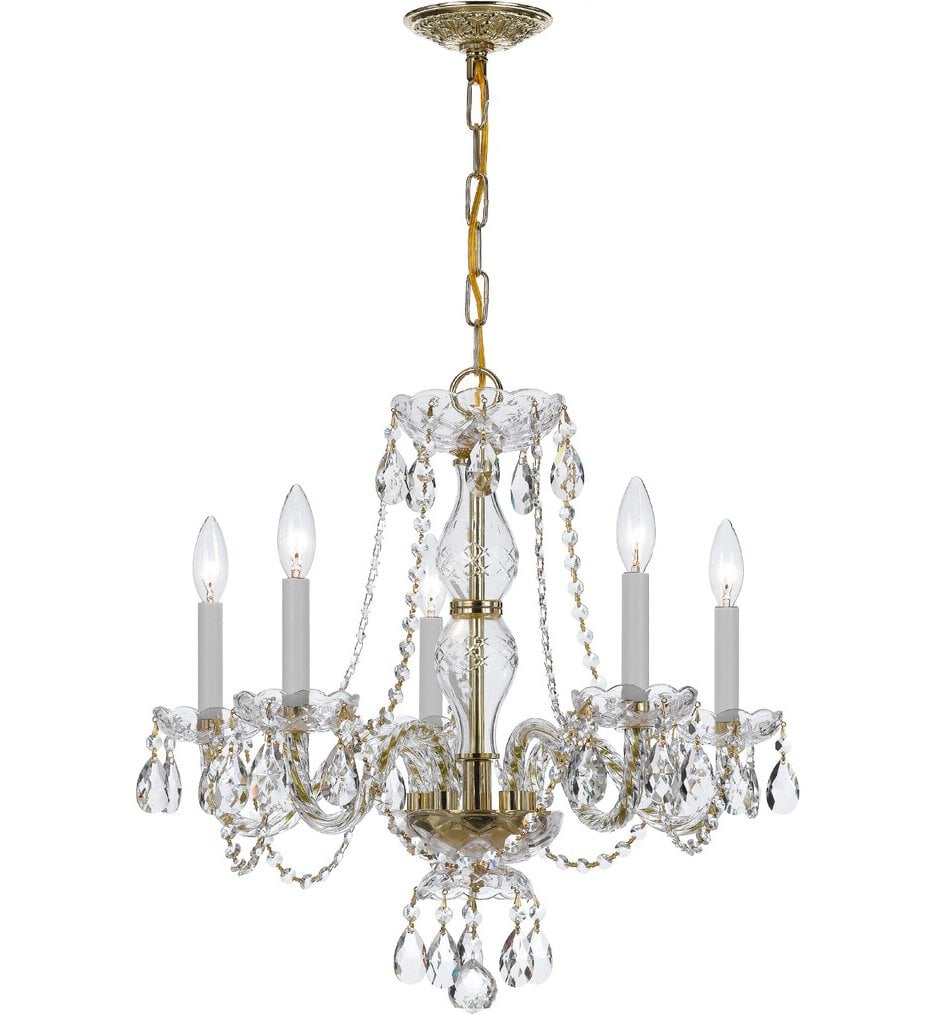 Traditional Crystal 21" Chandelier