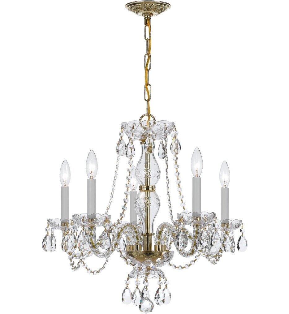 Traditional Crystal 21" Chandelier