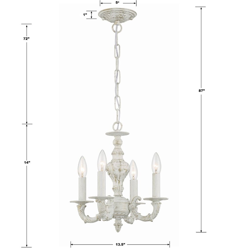 Paris Market 13.5" Mini Chandelier