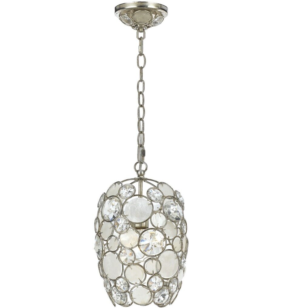 Crystorama - 523-SA - Palla 8.5" Pendant