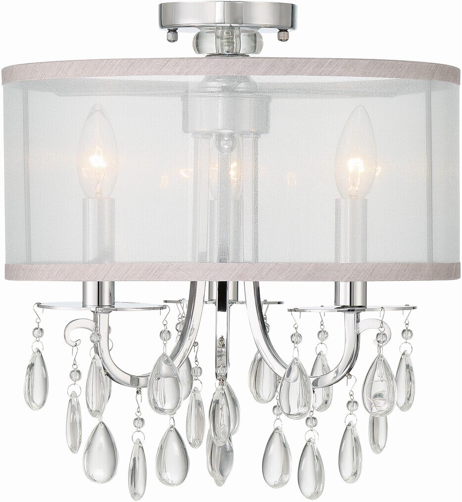 Crystorama - 5623-CH_CEILING - Hampton 14" Semi Flush