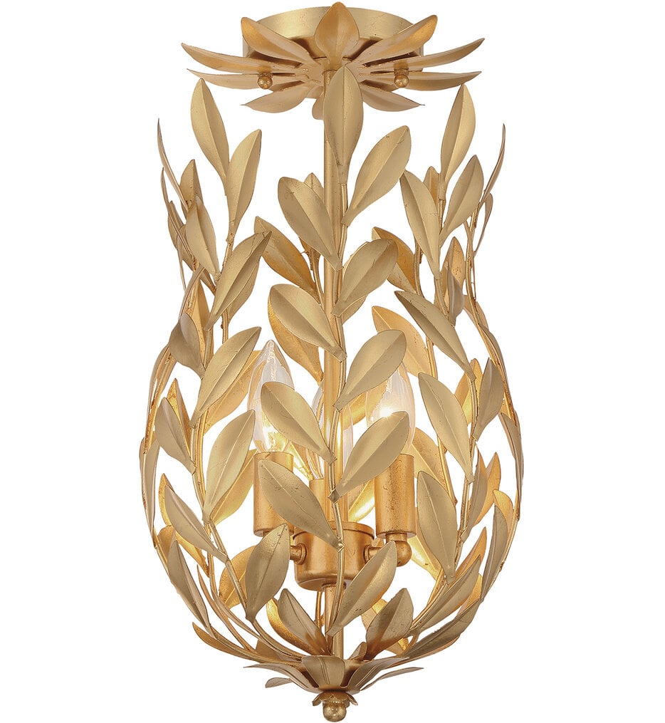 Broche 9.5" Semi-Flush Mount