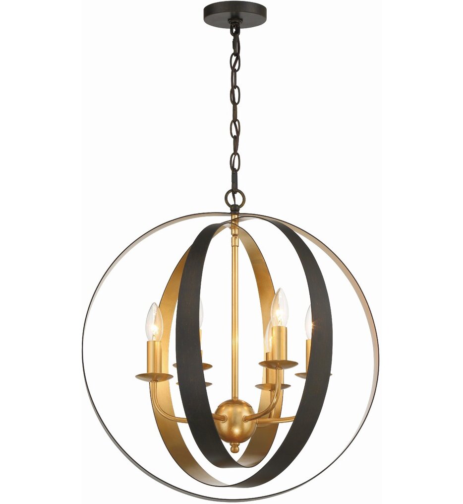 Crystorama - Luna 21" Chandelier