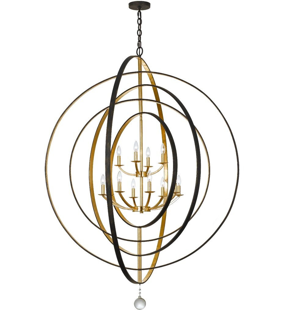 Crystorama - Luna 60" Chandelier