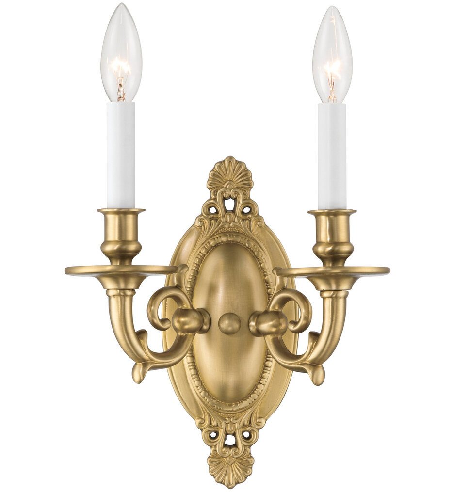 Crystorama - 622-AG - Milford 11.5-Inch Wall Sconce