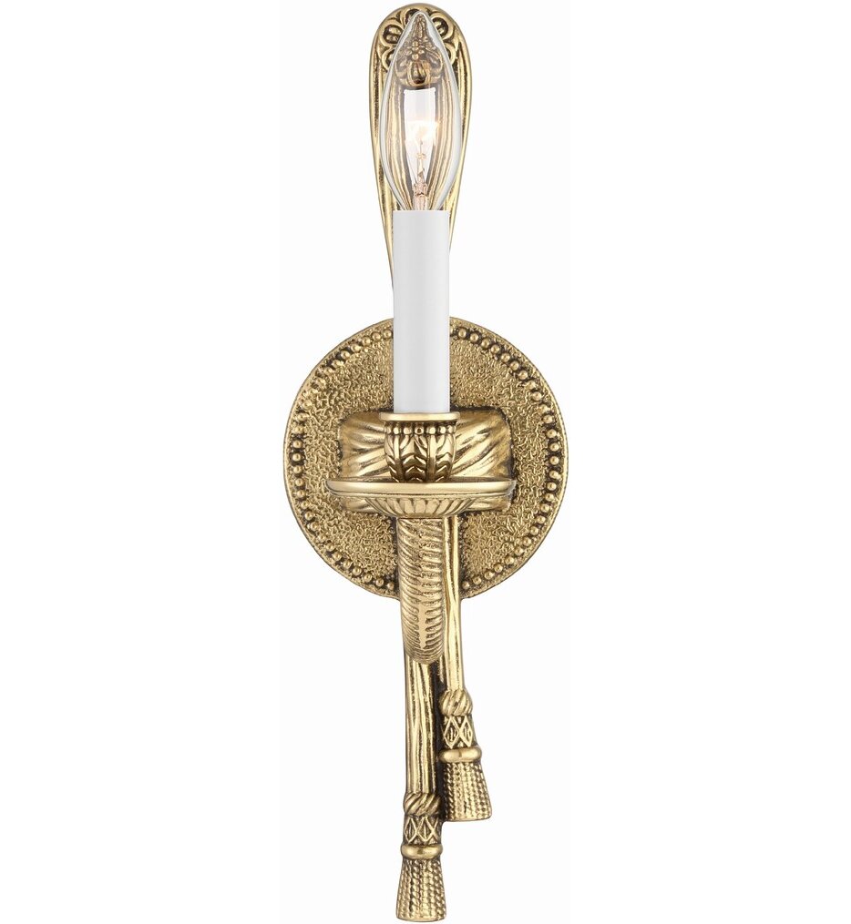 Cast Brass Wall Mount 15" Wall Sconce