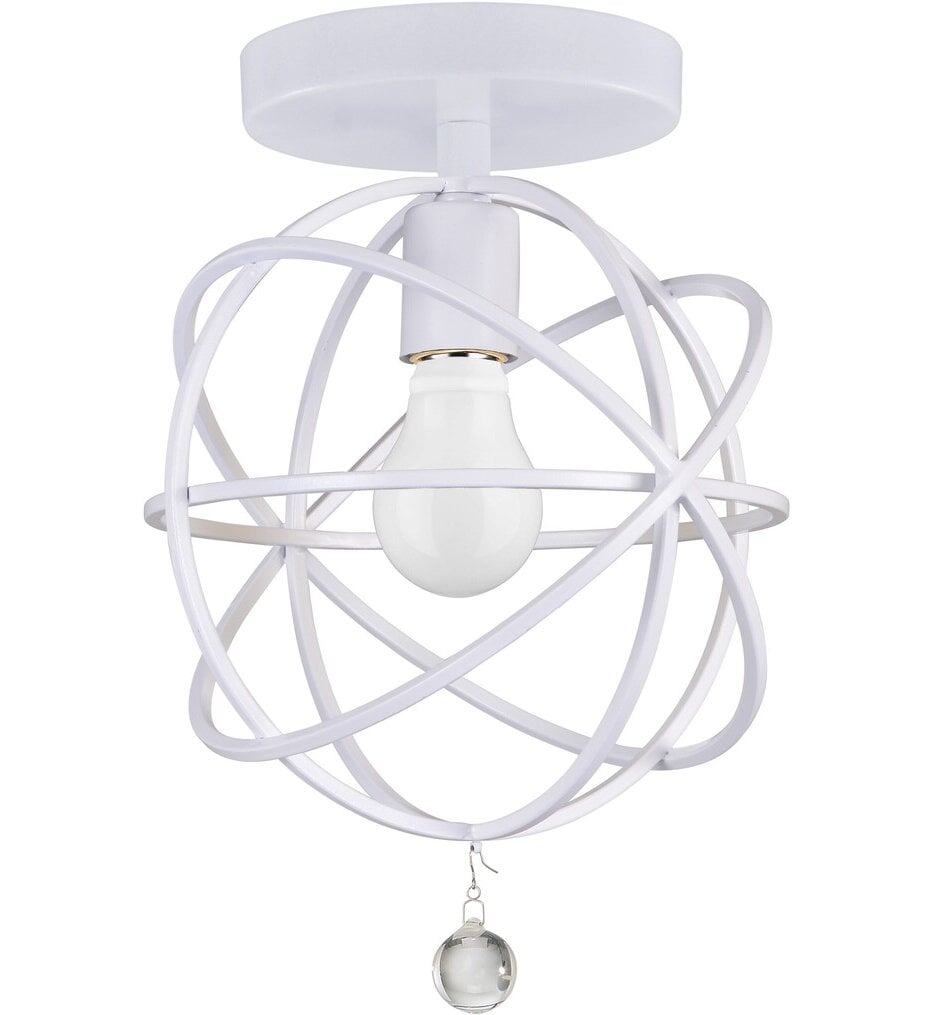 Crystorama - Solaris 9" Semi Flush