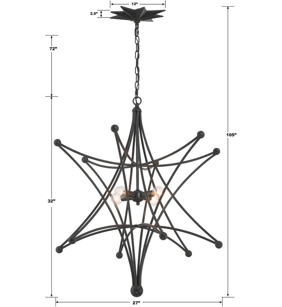 Astro 27" Chandelier