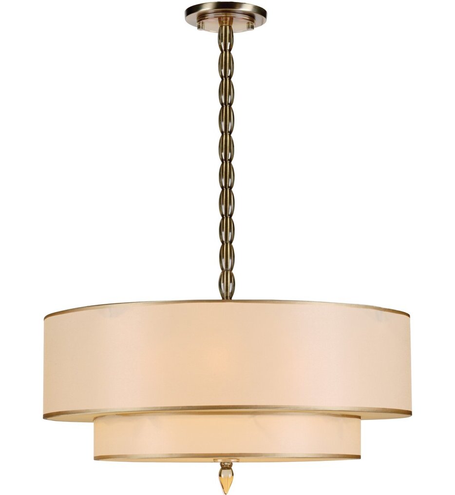 Crystorama - 9507-AB - Luxo 26" Chandelier