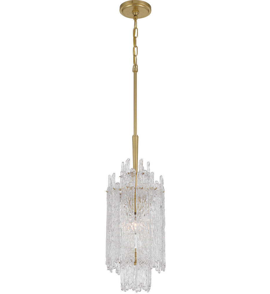 Crystorama - ACK-921-AG - Ackerly 8.5" Pendant