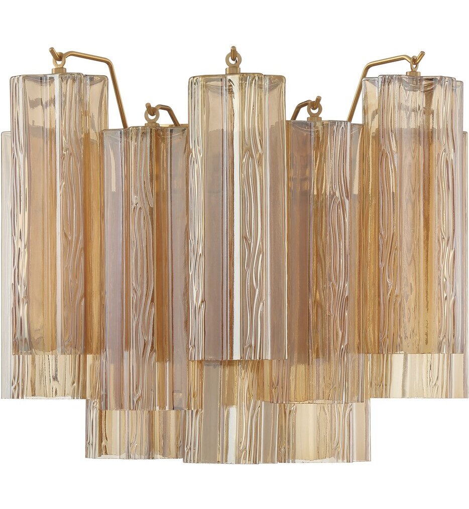 Crystorama - Addis 14.5" Wall Sconce