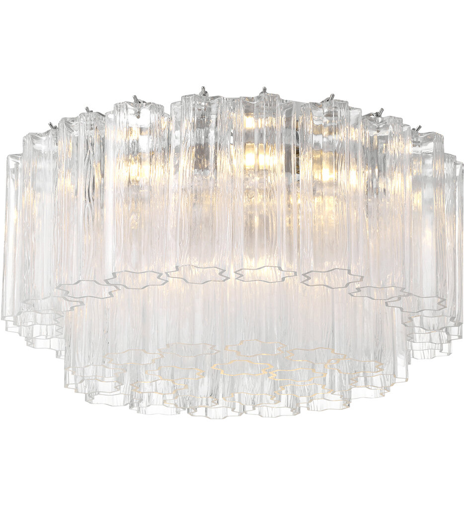 Crystorama - Addis 22.25" Flush Mount