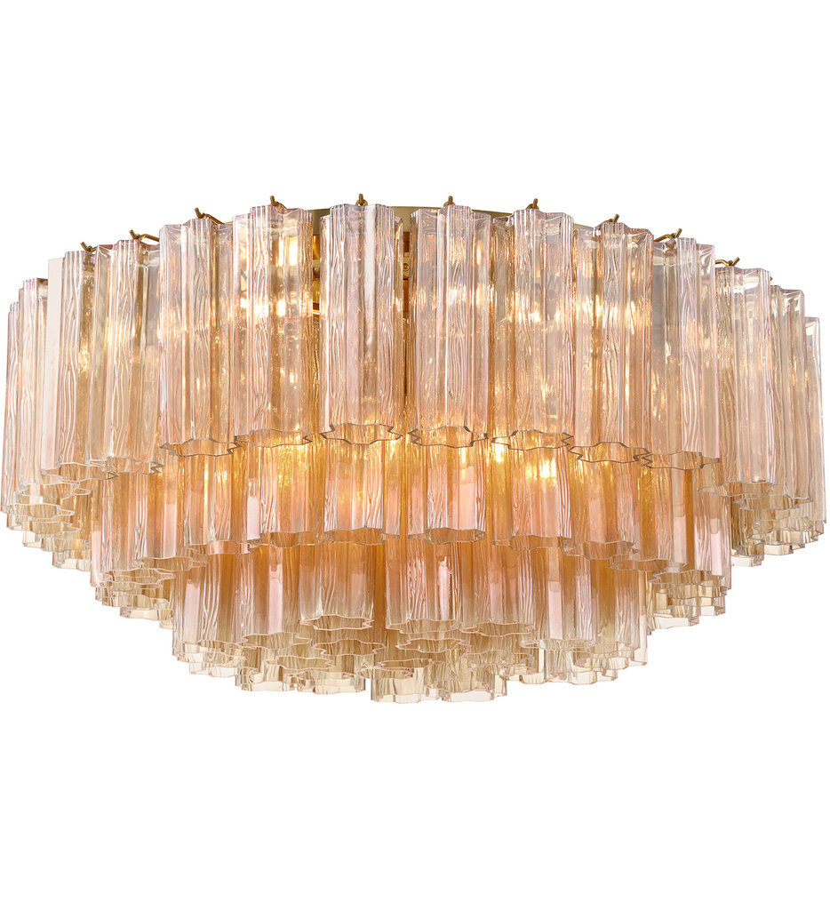 Crystorama - Addis 32" Flush Mount