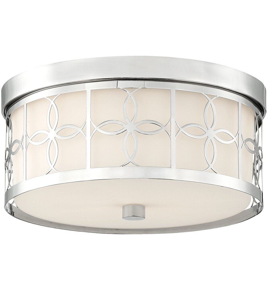 Crystorama - Anniversary 13.5" Flush Mount
