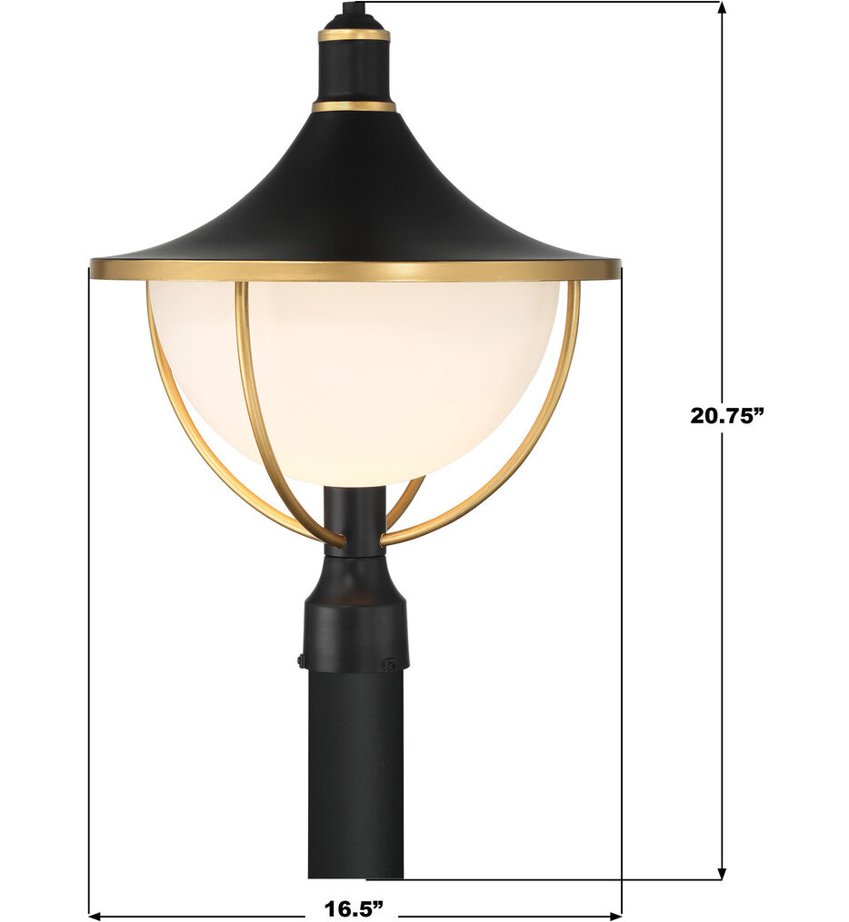 Atlas 20.75" Outdoor Post Light
