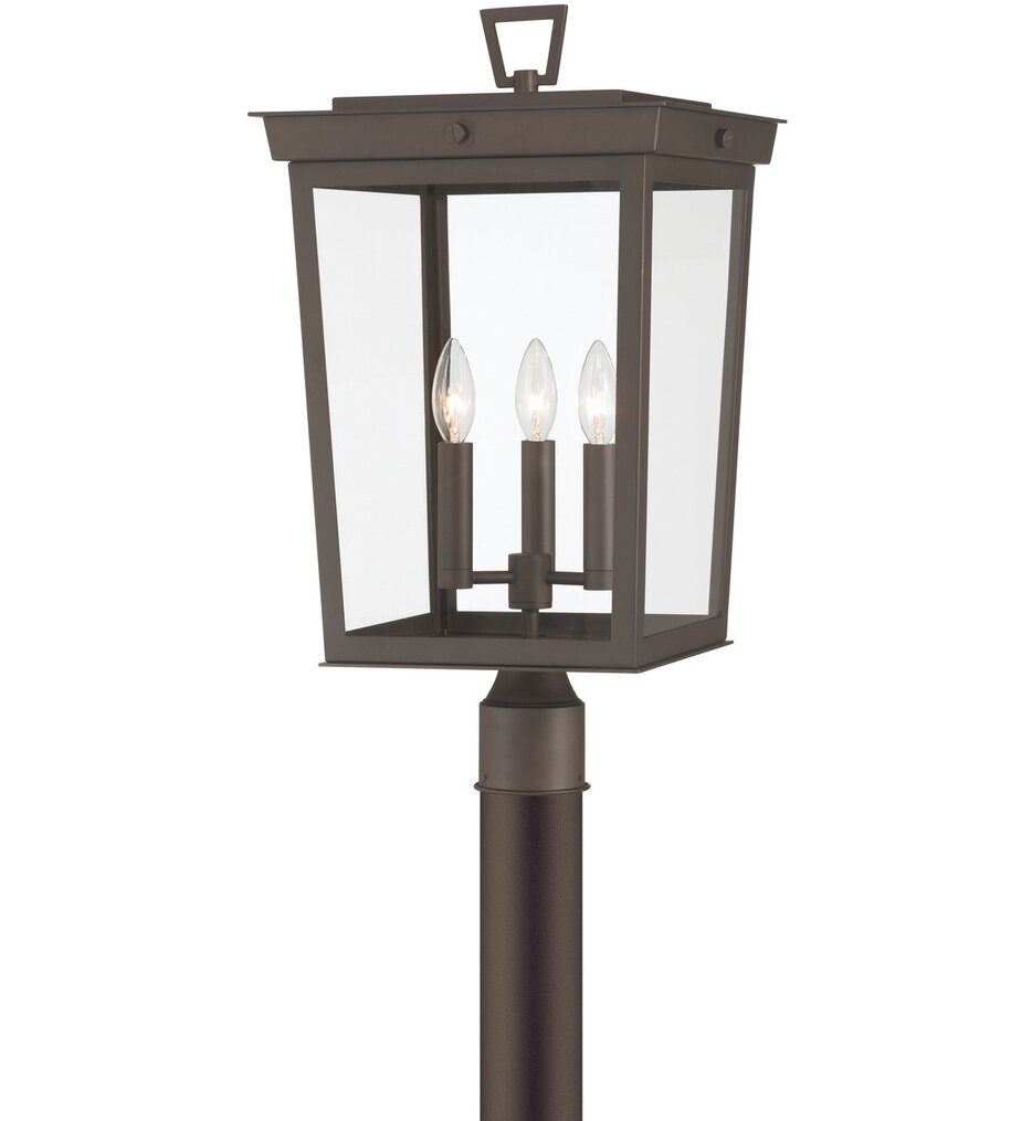 Crystorama - Belmont 12" Outdoor Post Light