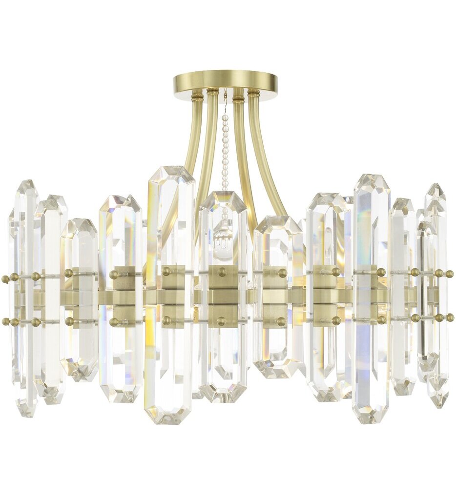 Crystorama - Bolton 20.75" Semi Flush